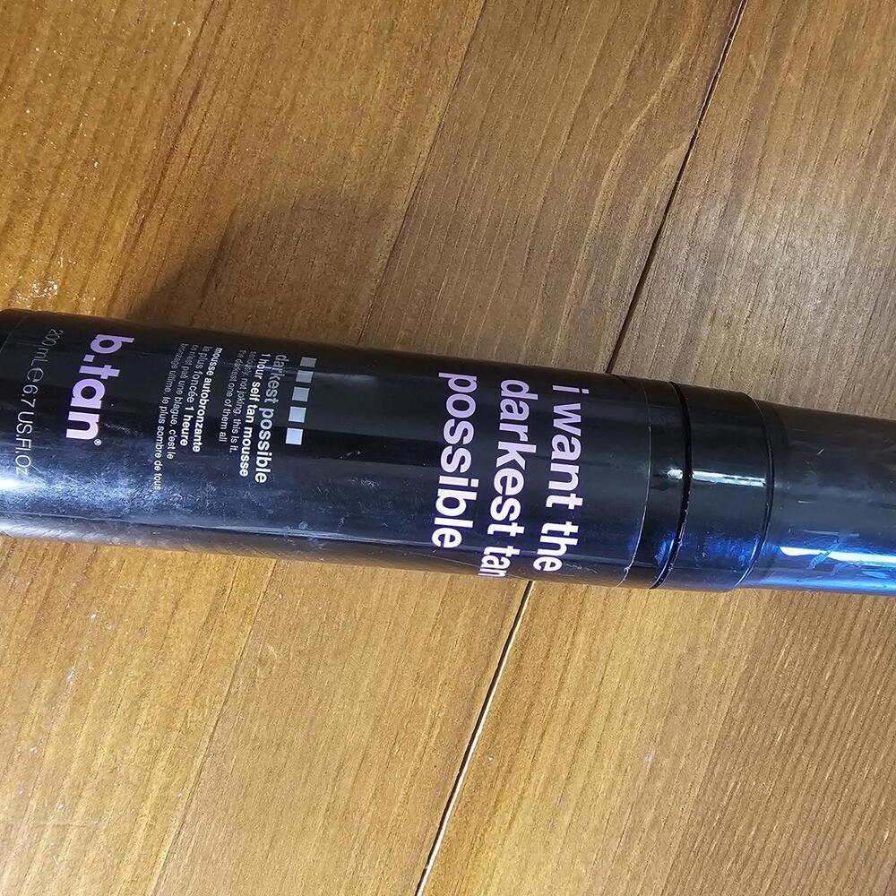b.tan I Want the Darkest Tan Possible Self-Tanning Mousse